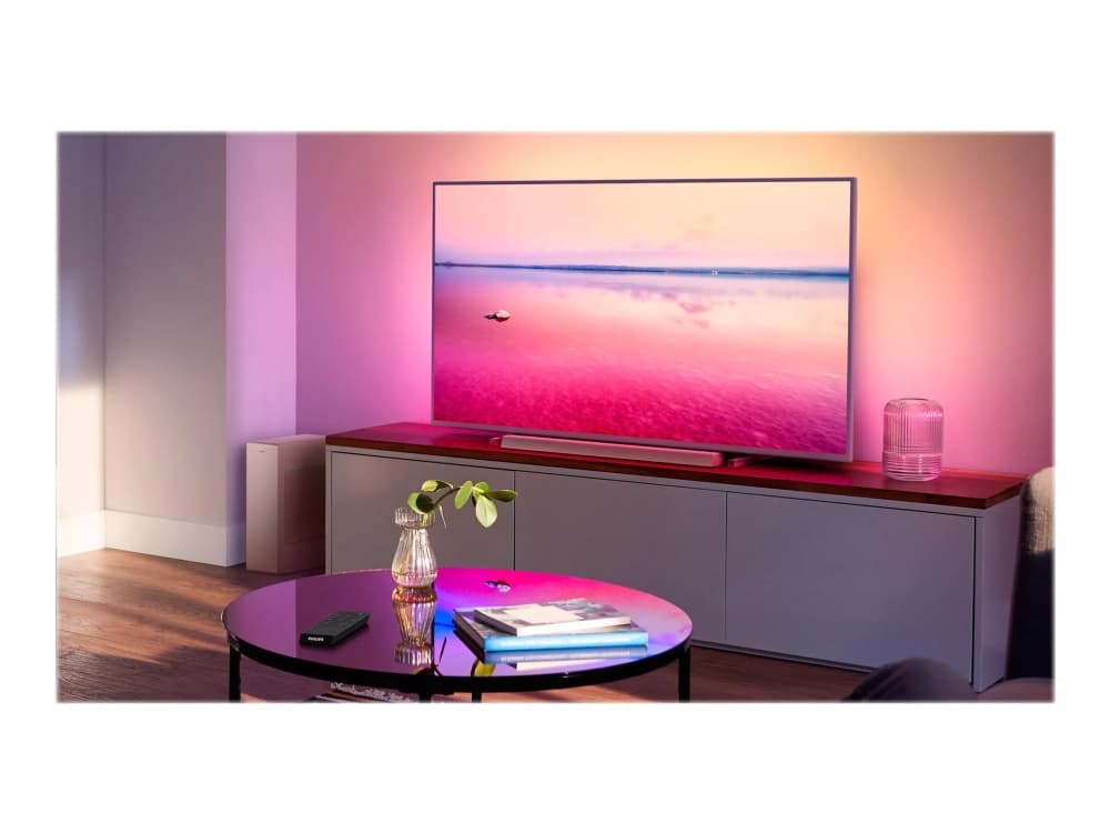 Philips TAB6405/10 soundbar med trådløs subwoofer - SØLV