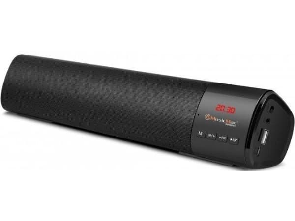 Technaxx BT-X54, 10 W, 4 O, 85 dB, Svart, MP3, WAV, 0 - 40 ° C