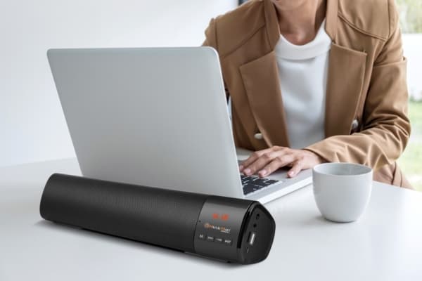 Technaxx BT-X54, 10 W, 4 O, 85 dB, Svart, MP3, WAV, 0 - 40 ° C