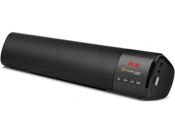 Technaxx BT-X54, 10 W, 4 O, 85 dB, Svart, MP3, WAV, 0 - 40 ° C