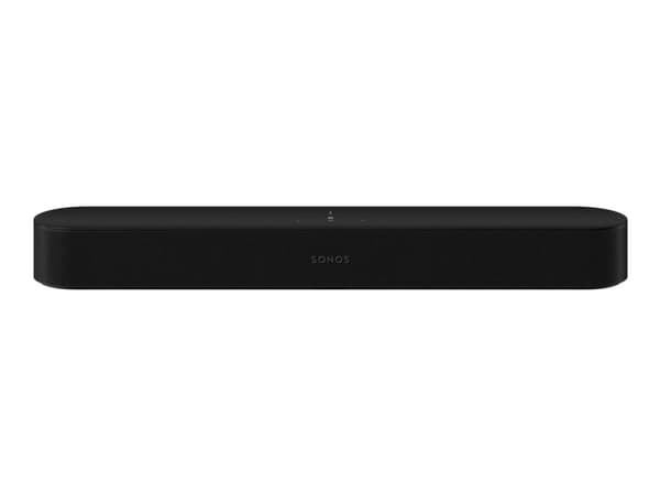Sonos Beam (Gen 2) - Soundbar - trådlös - Ethernet, Fast Ethernet, IEEE 802.11b/g/n/ac - Appkontrollerad - svart