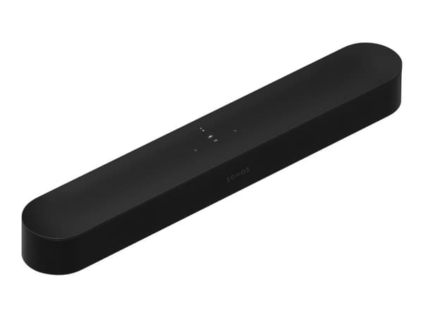 Sonos Beam (Gen 2) - Soundbar - trådlös - Ethernet, Fast Ethernet, IEEE 802.11b/g/n/ac - Appkontrollerad - svart