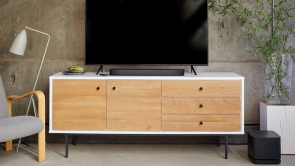 Bose Smart Soundbar 300 - Lydbar - til TV - trådløs - Wi-Fi, Bluetooth - App-kontrolleret - bose-sort
