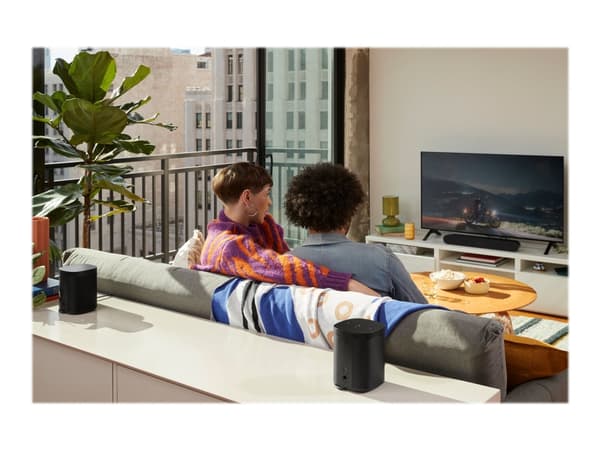 Sonos Ray - Soundbar - trådlös - Ethernet, Fast Ethernet, Wi-Fi - Appkontrollerad - 2-vägs - svart