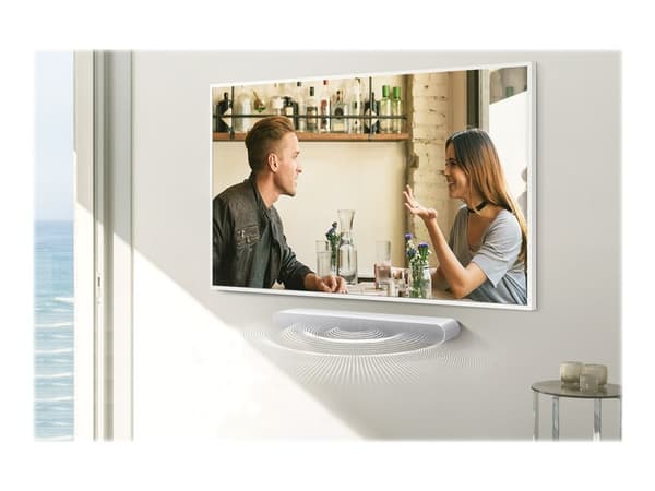 Samsung HW-S61B - S series - soundbar - 5.0-kanals - trådlös - Bluetooth, Wi-Fi - Appkontrollerad - vit