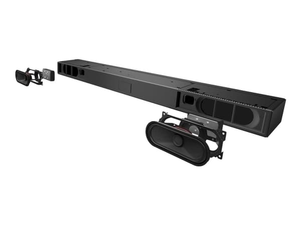 Panasonic SC-HTB490 - Lydplankesystem - for hjemmeteater - 2,1 kanaler - trådløs - Bluetooth - 320 watt (Total) - svart