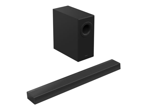 Panasonic SC-HTB490 - Lydplankesystem - for hjemmeteater - 2,1 kanaler - trådløs - Bluetooth - 320 watt (Total) - svart