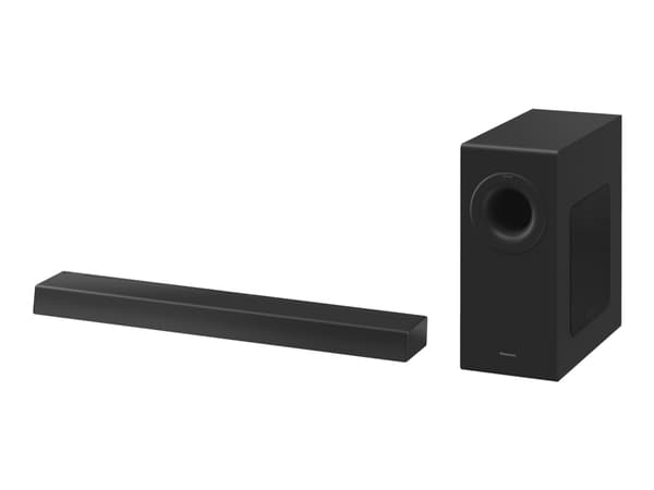 Panasonic SC-HTB490 - Lydplankesystem - for hjemmeteater - 2,1 kanaler - trådløs - Bluetooth - 320 watt (Total) - svart