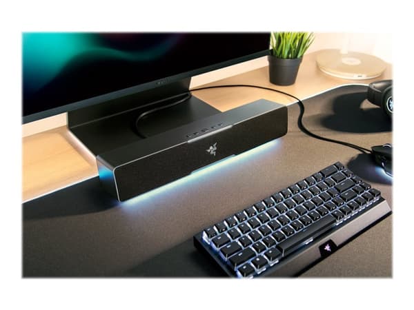 Razer Leviathan V2 X - Lydplanke - for PC - trådløs - Bluetooth - Appstyrt - USB