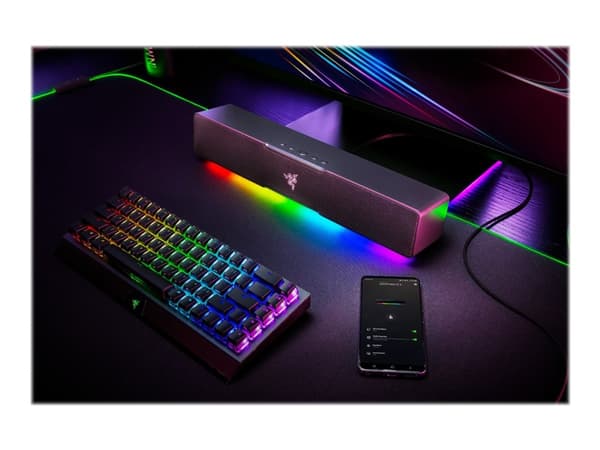 Razer Leviathan V2 X - Lydplanke - for PC - trådløs - Bluetooth - Appstyrt - USB