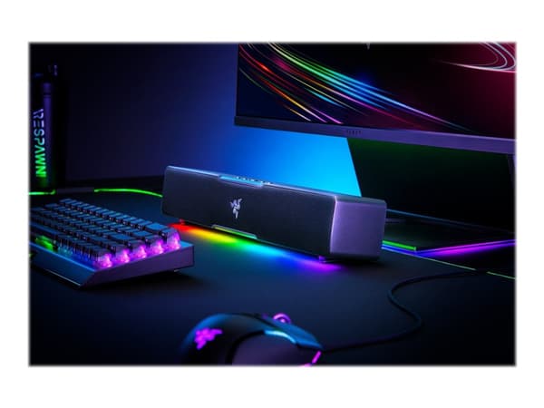 Razer Leviathan V2 X - Lydplanke - for PC - trådløs - Bluetooth - Appstyrt - USB
