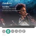 Pikkukuva 3 / 11: Nedis Soundbar | 2.0 | DSP | 135 W | 1x 3.5 mm / 1x Coax Audio / 1x Optinen / 1x USB | 1x HDMI (tukee ARC) | Bluetooth® | Kiinnitettävä | Musta / Tumm