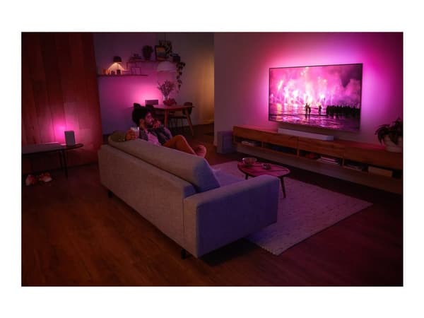 Philips TAB8507 - Lydplankesystem - for hjemmeteater - 3,1 kanaler - trådløs - Wi-Fi, Bluetooth - Appstyrt - 300 watt (Total) - sølv