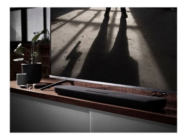 Yamaha YAS109BL - Soundbar med dubbla inbyggda Subwoofers, Svart