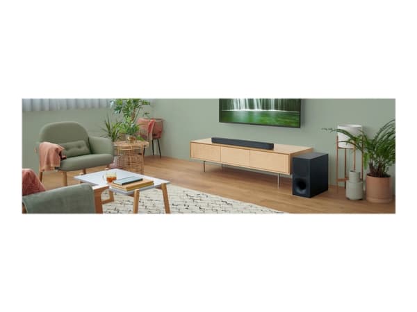 Sony HT-S400 - Soundbar - för tv - 2.1-kanals - trådlös - Bluetooth - 330 Watt (Total)