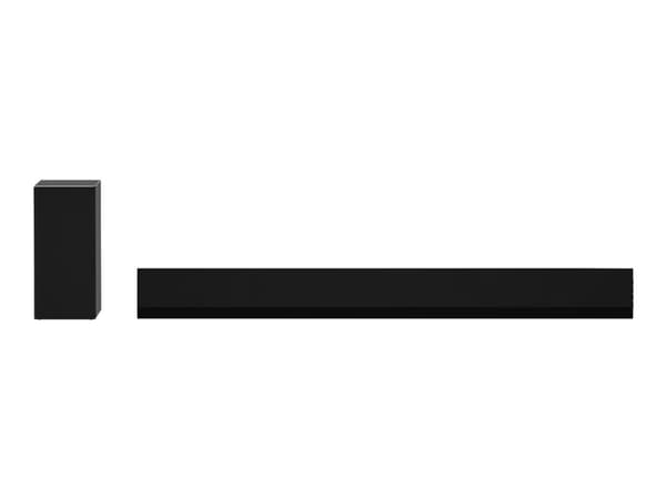LG DGX - Lydplankesystem - 3,1 kanaler - trådløs - Bluetooth - Appstyrt - 420 watt (Total) - svart
