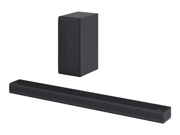 LG S65Q - Lydplankesystem - for hjemmeteater - 3,1 kanaler - trådløs - Bluetooth - Appstyrt - USB - 420 watt (Total)