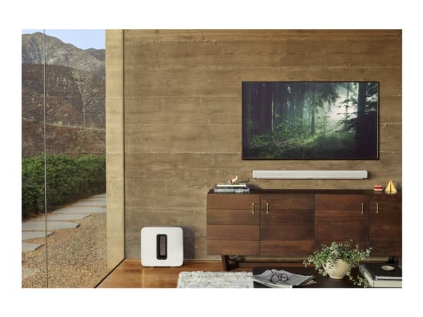Sonos Arc - Soundbar - 5.0-kanals - trådlös - Wi-Fi, NFC - Appkontrollerad - vit