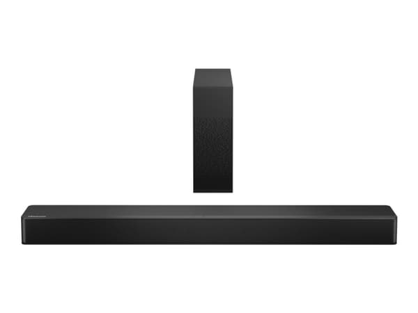 Hisense HS2100 - Lydplankesystem - for TV - 2,1 kanaler - trådløs - Bluetooth - svart