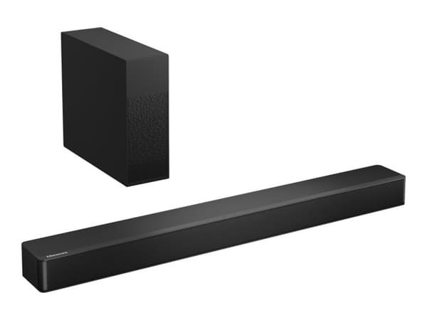 Hisense HS2100 - Lydplankesystem - for TV - 2,1 kanaler - trådløs - Bluetooth - svart