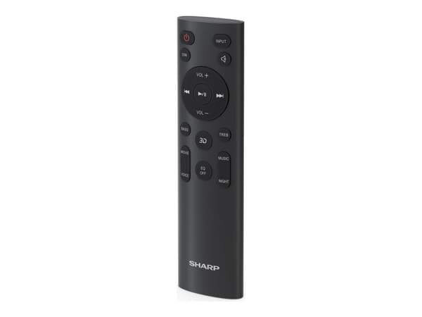 Sharp HT-SB700 - Soundbar - för hemmabio - 2.0.2-kanal - trådlös - Bluetooth - svart