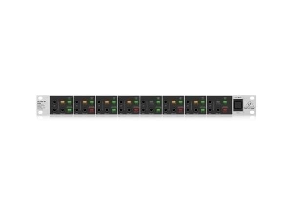Behringer DI800 audiosekoitin 8 kanavaa Sort, Sølv