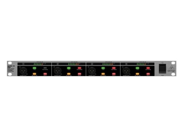 Behringer DI800 audiosekoitin 8 kanavaa Sort, Sølv