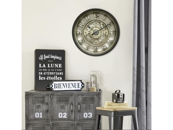Atmosphera Meca veggklokke 51 cm