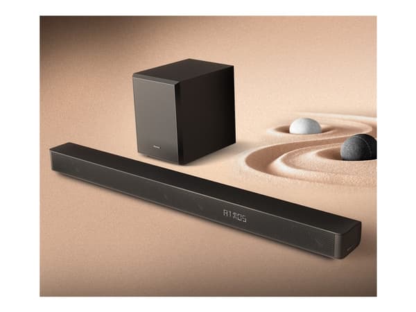 Hisense AX3100G - Lydplankesystem - 3,1 kanaler - trådløs - Bluetooth - svart