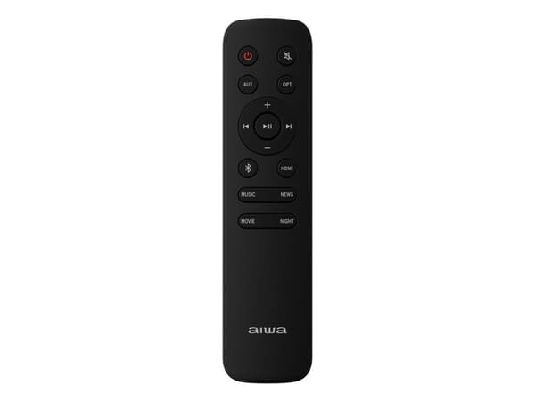 Aiwa HE-950BT, 2.0 kanaler, 60 W, 60 W, Sort, Koblet med ledninger (ikke trådløs), 100 - 240 V