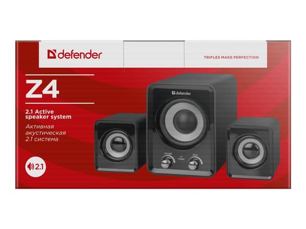 Defender Z4 - Høyttalersystem - 2,1 kanaler - 16 watt (Total)