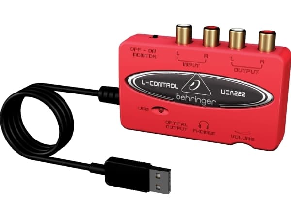 Behringer UCA222, 60 mm, 88 mm, 22 mm, 100 g