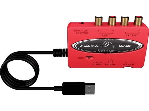 Behringer UCA222, 60 mm, 88 mm, 22 mm, 100 g