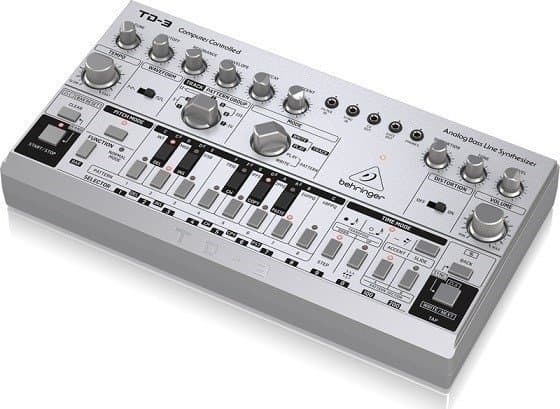 Behringer TD-3-SR -syntetisaattori, harmaa