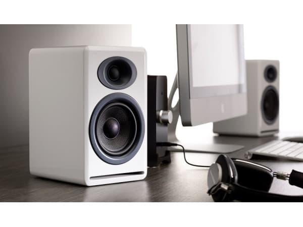 Audioengine P4 - Høyttalere - toveis - solid karbonisert bambus