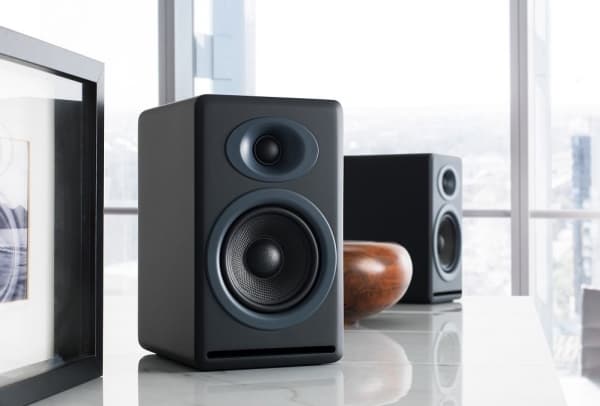 Audioengine P4 - Høyttalere - toveis - solid karbonisert bambus