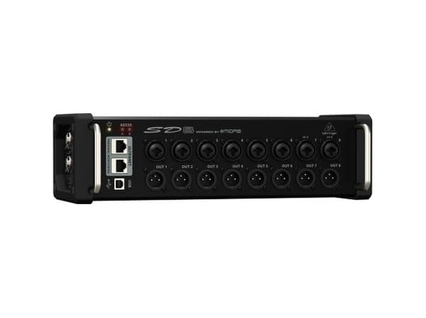 Behringer SD8, Svart, Metall