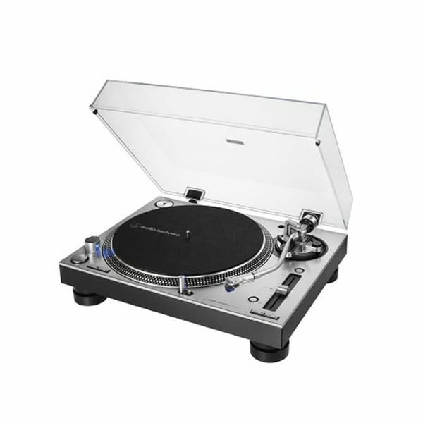 Levysoitin Audio-Technica Iberia AT-LP140XP Hopeinen