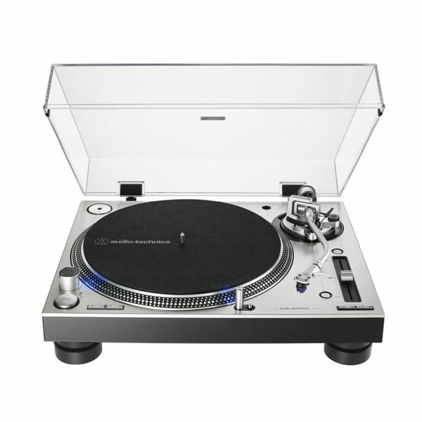 Levysoitin Audio-Technica Iberia AT-LP140XP Hopeinen