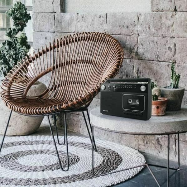 Radio-kasettisoitin Muse M-152 RC Musta