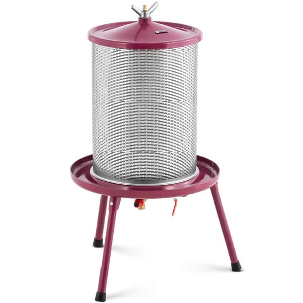 Hydropresse, vandpresse til frugt, vin og juice, 40 l + 5 poser
