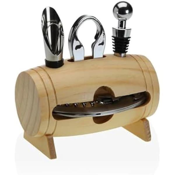 Vintillbehörsset - Versa - Flerfärgat - Stål - 27,28 x 27,62 x 22,44 cm - S3411498