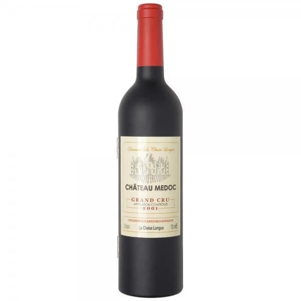La Chaise Longue 33-2K-001G Sommelierlåda GM vinflaska 5 vintillbehör Limonadier Universalpropp och hällare Krage