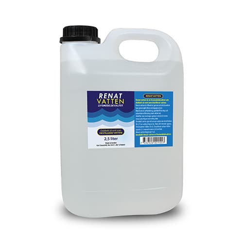 Renat vatten 2 1/2 Liter