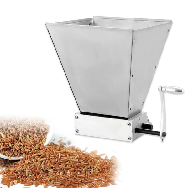 Maltknuser, justerbar rulleafstand, manuelle og motoriserede muligheder, kompakt design