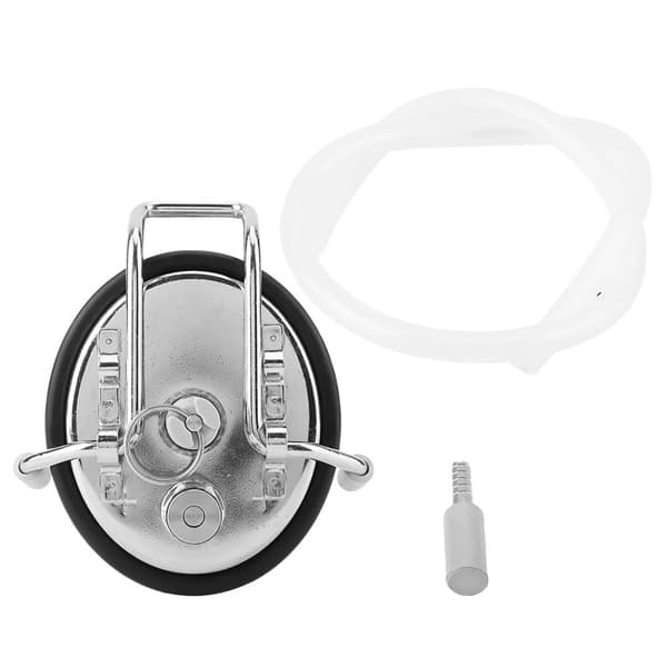 Kulfrit Keg Låg, Rustfrit Stål, 1 stk, Diffusionssten,A