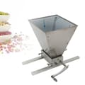 Miniatyrbillede 3 af 4: Manuel Maltmølle Crusher, Holdbare Rustfrit Stål Ruller, Justerbar Mølleafstand,Sølv