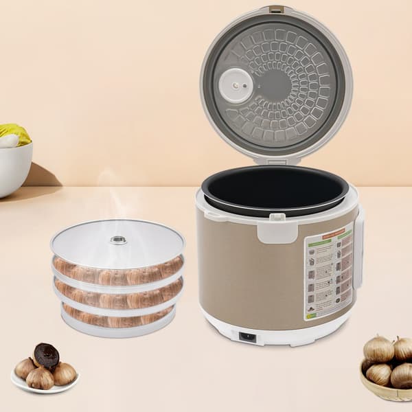 Intelligent Black Garlic Fermenter, 5L Kapacitet, Tilpasselig Fermenteringstid, 90W Effekt