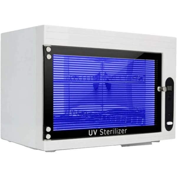 UV Sterilisator Skab, 10L Kapacitet, 6W Effekt, Timerindstillinger 30/60/90min,HVID