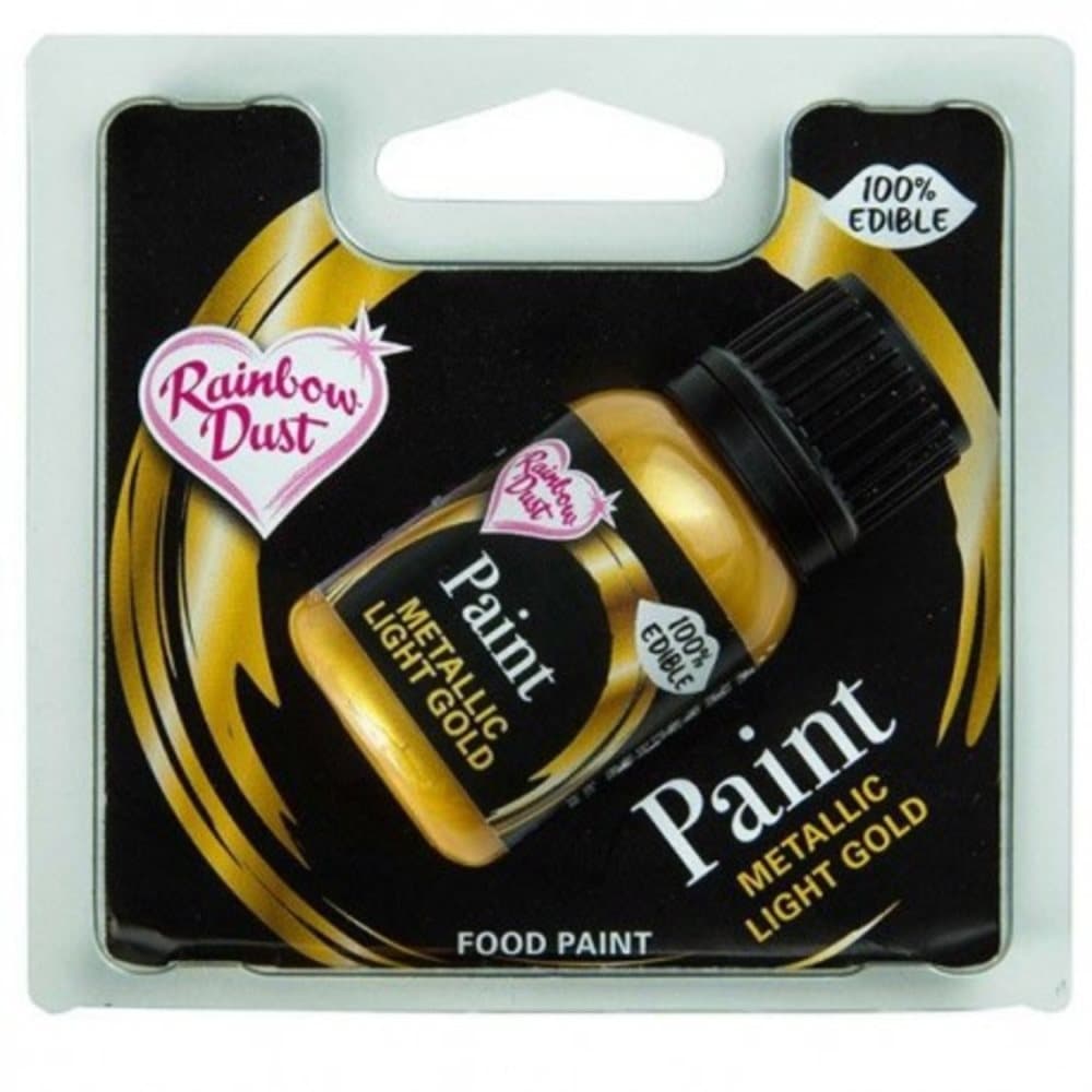 Metallic Light Gold 25 ml Ätbar färg